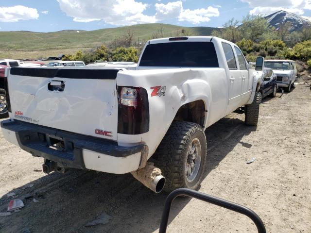 1GT121E81BF188143 - 2011 GMC SIERRA K2500 SLT WHITE photo 3