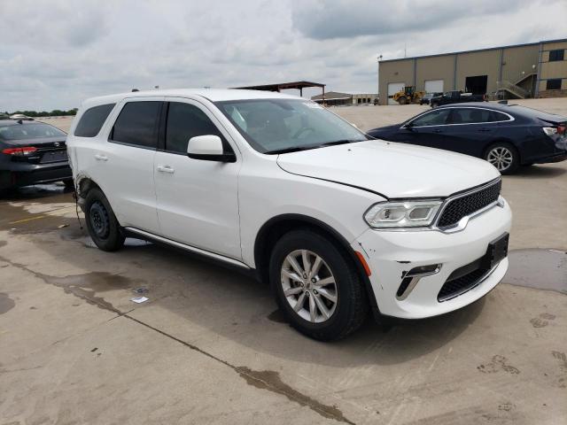 1C4RDHAG8MC520005 - 2021 DODGE DURANGO SXT WHITE photo 4