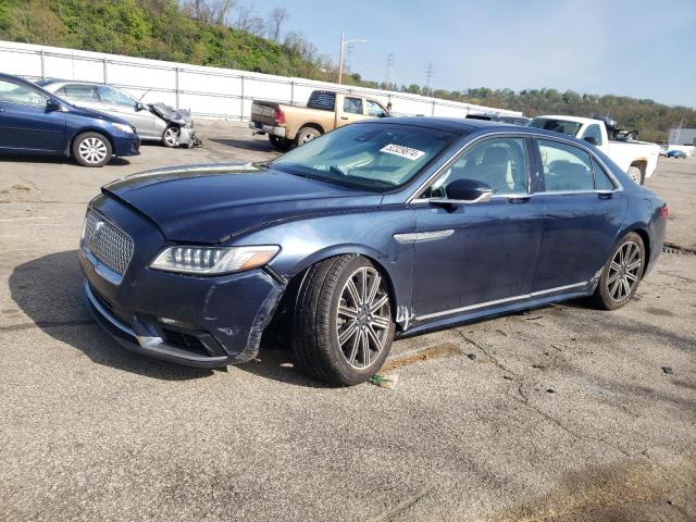 1LN6L9NPXH5605309 - 2017 LINCOLN CONTINENTA RESERVE BLUE photo 1