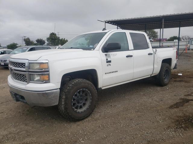 3GCUKREH4EG386200 - 2014 CHEVROLET SILVERADO K1500 LT WHITE photo 1