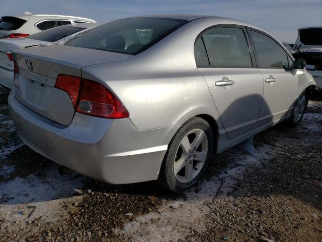 1HGFA16856L044367 - 2006 HONDA CIVIC EX SILVER photo 3