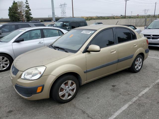 KNADE223X96470968 - 2009 KIA RIO BASE TAN photo 1