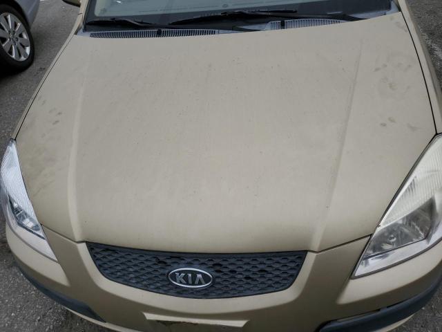 KNADE223X96470968 - 2009 KIA RIO BASE TAN photo 11