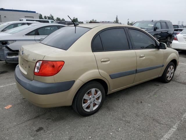 KNADE223X96470968 - 2009 KIA RIO BASE TAN photo 3