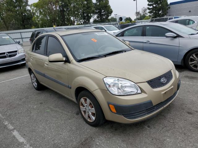 KNADE223X96470968 - 2009 KIA RIO BASE TAN photo 4