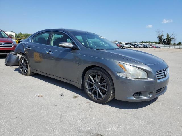 1N4AA5AP1EC439195 - 2014 NISSAN MAXIMA S GRAY photo 4