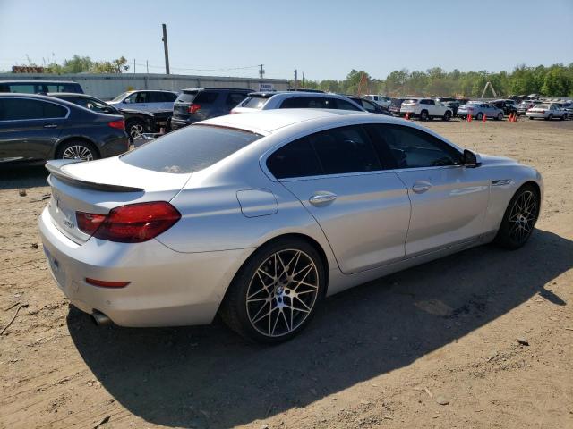 WBA6B8C58ED452611 - 2014 BMW 640 XI GRAN COUPE SILVER photo 3