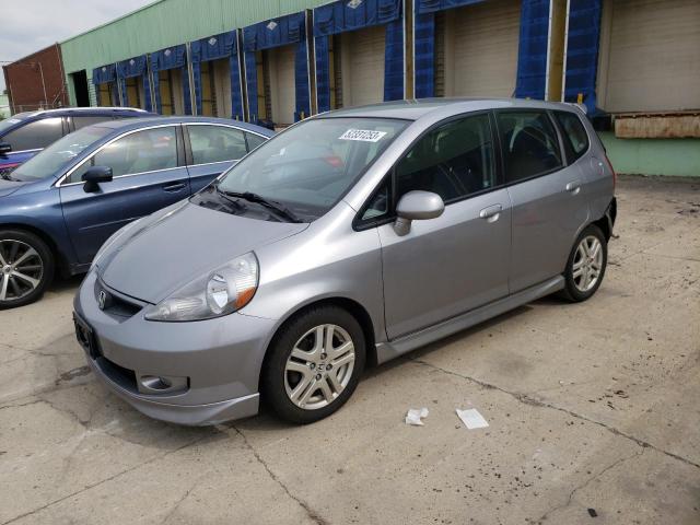 JHMGD37697S036149 - 2007 HONDA FIT S ვერცხლისფერი ფოტო 1