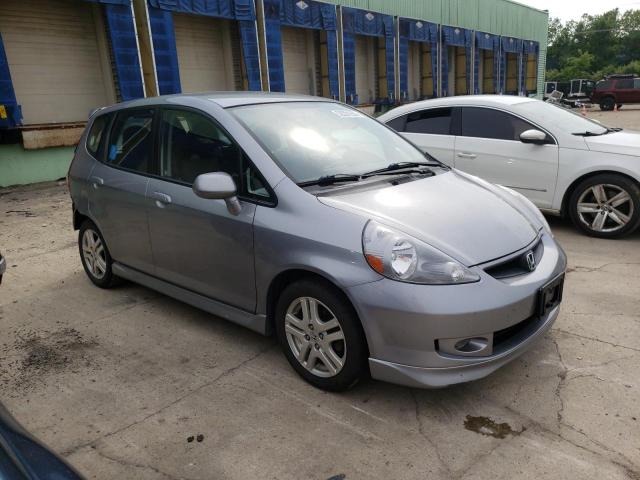 JHMGD37697S036149 - 2007 HONDA FIT S ვერცხლისფერი ფოტო 4
