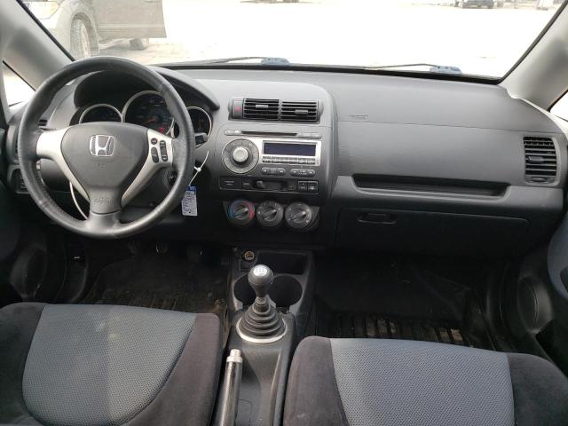 JHMGD37697S036149 - 2007 HONDA FIT S ვერცხლისფერი ფოტო 8