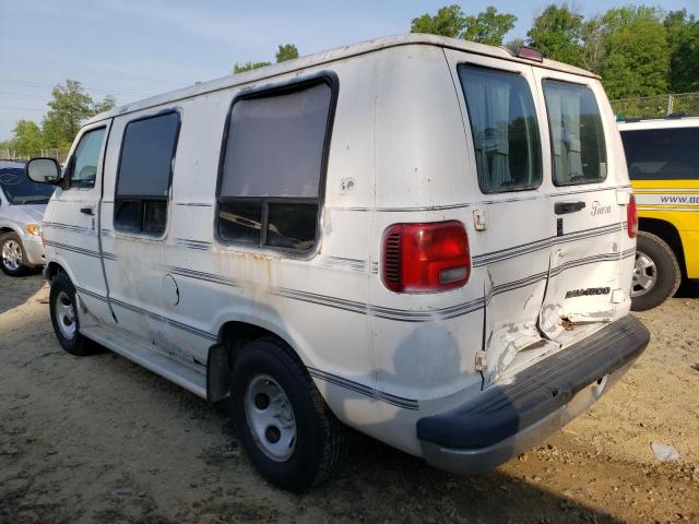 2B6HB11X1YK164824 - 2000 DODGE RAM VAN B1500 WHITE photo 2