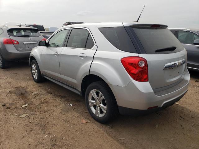 2GNALBEC3B1282871 - 2011 CHEVROLET EQUINOX LS SILVER photo 2