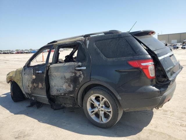 1FM5K8F86EGB11951 - 2014 FORD EXPLORER LIMITED BLACK photo 2