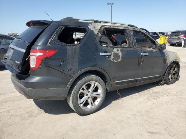 1FM5K8F86EGB11951 - 2014 FORD EXPLORER LIMITED BLACK photo 3