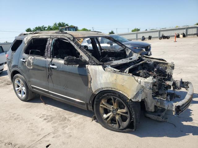 1FM5K8F86EGB11951 - 2014 FORD EXPLORER LIMITED BLACK photo 4