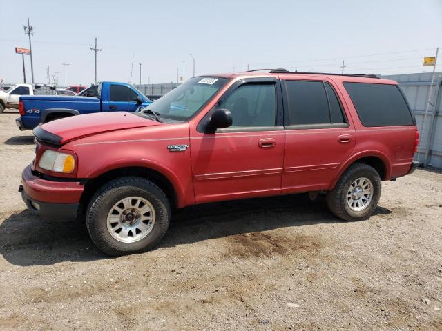 1FMPU16L81LA80850 - 2001 FORD EXPEDITION XLT RED photo 1