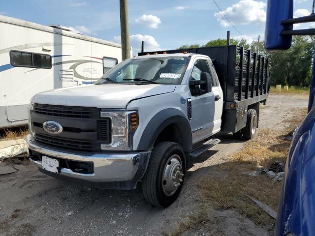 1FDUF4GT6JDA00114 - 2018 FORD F450 SUPER DUTY WHITE photo 1