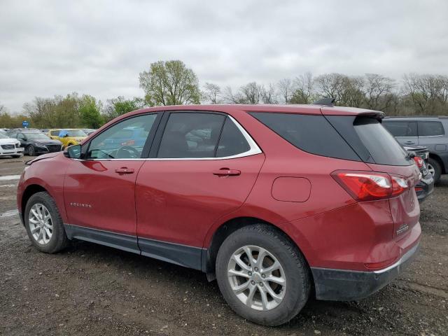 2GNAXSEVXJ6204790 - 2018 CHEVROLET EQUINOX LT MAROON photo 2