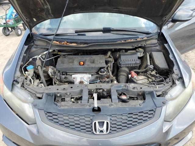 2HGFG3B80CH540153 - 2012 HONDA CIVIC EX GRAY photo 11