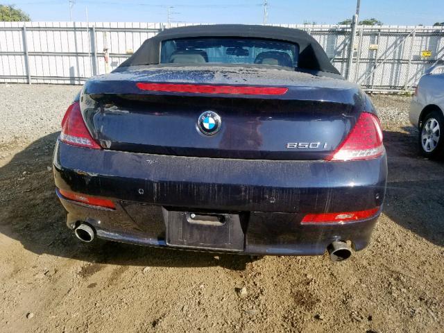 WBAEB53589CX64482 - 2009 BMW 650 I  photo 9