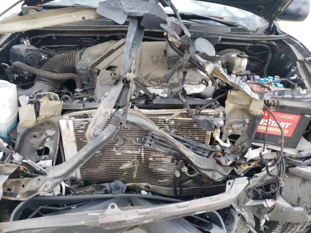 5TFJU4GNXFX087827 - 2015 TOYOTA TACOMA DOUBLE CAB PRERUNNER GRAY photo 11