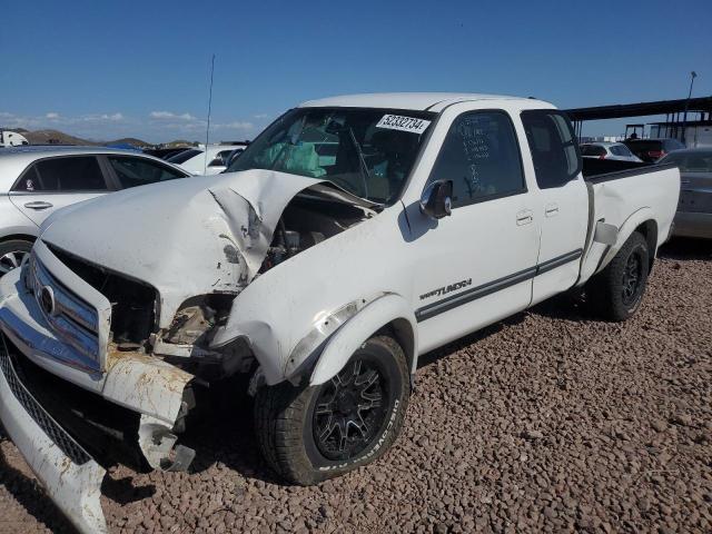 5TBRT34143S335372 - 2003 TOYOTA TUNDRA ACCESS CAB SR5 WHITE photo 1