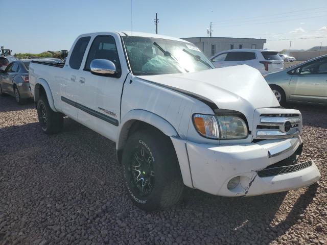 5TBRT34143S335372 - 2003 TOYOTA TUNDRA ACCESS CAB SR5 WHITE photo 4