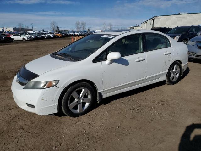 2HGFA1F08AH021004 - 2010 HONDA CIVIC EXL WHITE photo 1