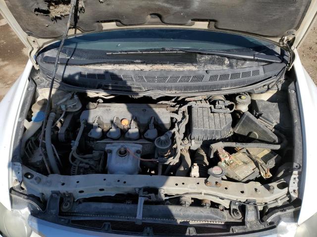 2HGFA1F08AH021004 - 2010 HONDA CIVIC EXL WHITE photo 11
