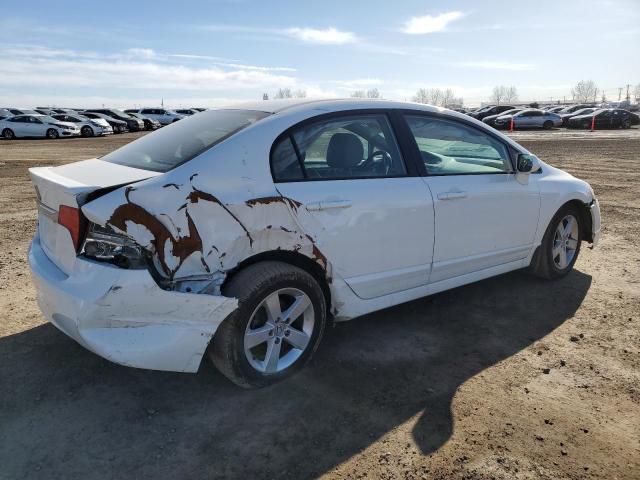 2HGFA1F08AH021004 - 2010 HONDA CIVIC EXL WHITE photo 3