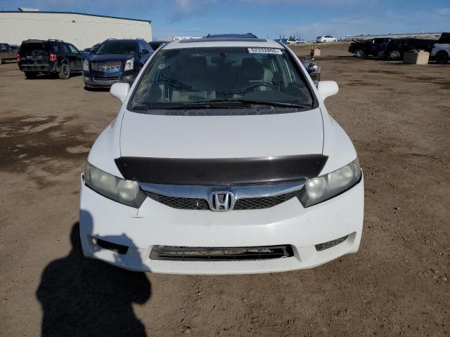 2HGFA1F08AH021004 - 2010 HONDA CIVIC EXL WHITE photo 5