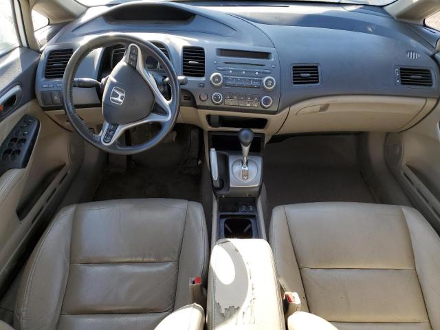 2HGFA1F08AH021004 - 2010 HONDA CIVIC EXL WHITE photo 8