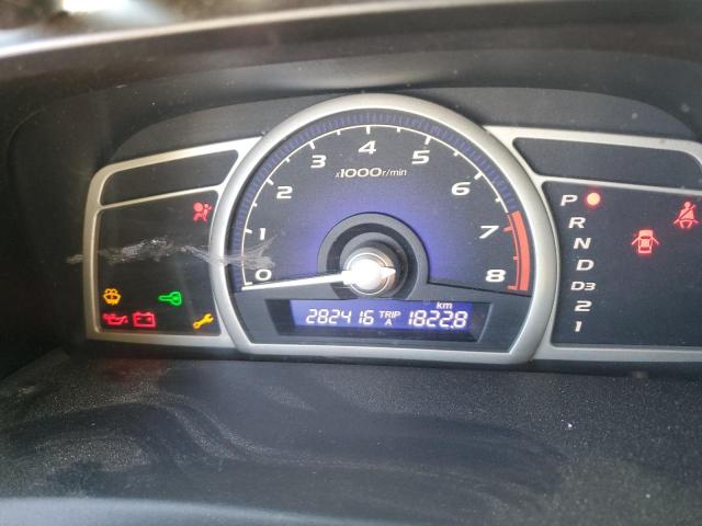 2HGFA1F08AH021004 - 2010 HONDA CIVIC EXL WHITE photo 9