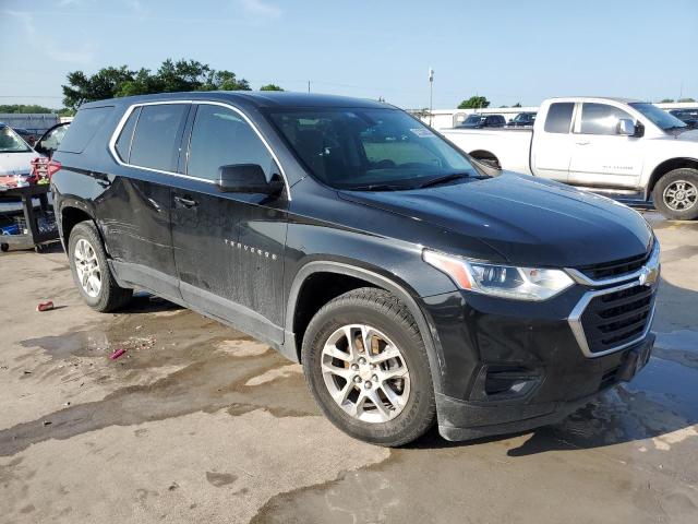 1GNERFKW5KJ308933 - 2019 CHEVROLET TRAVERSE LS BLACK photo 4