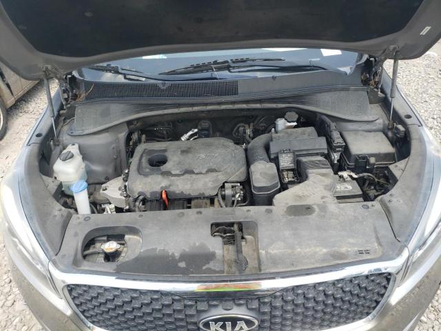 5XYPG4A32GG015033 - 2016 KIA SORENTO LX SILVER photo 12