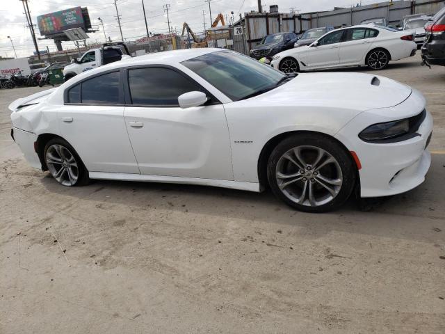 2C3CDXCT6LH106697 - 2020 DODGE CHARGER R/T WHITE photo 4