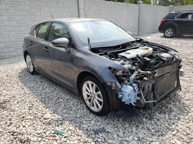 JTHKD5BH6D2129205 - 2013 LEXUS CT 200 GRAY photo 4