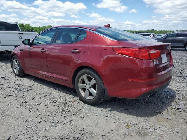 5XXGM4A70EG291868 - 2014 KIA OPTIMA LX RED photo 2