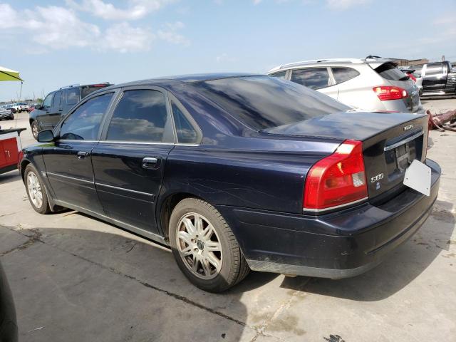 YV1TH592251411578 - 2005 VOLVO S80 2.5T BLUE photo 2