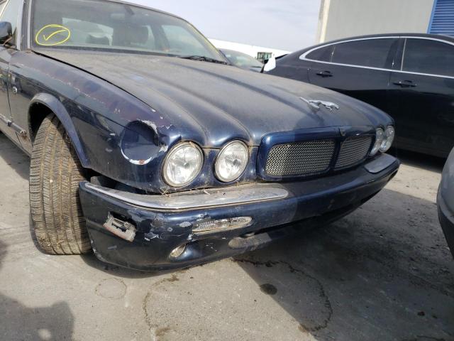 SAJDA14C42LF42037 - 2002 JAGUAR XJ8 BLUE photo 9