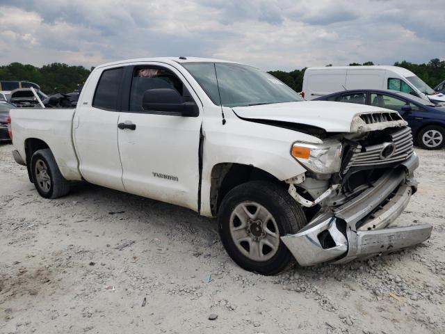 5TFRM5F18FX094816 - 2015 TOYOTA TUNDRA DOUBLE CAB SR/SR5 WHITE photo 4