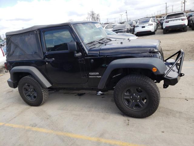 1C4AJWAG3JL911343 - 2018 JEEP WRANGLER SPORT BLACK photo 4