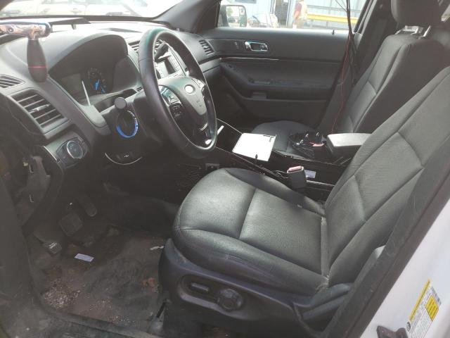 1FM5K8AR2HGE02175 - 2017 FORD EXPLORER POLICE INTERCEPTOR أبيض صورة 7
