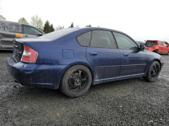 4S3BL616556200950 - 2005 SUBARU LEGACY 2.5I BLUE photo 3