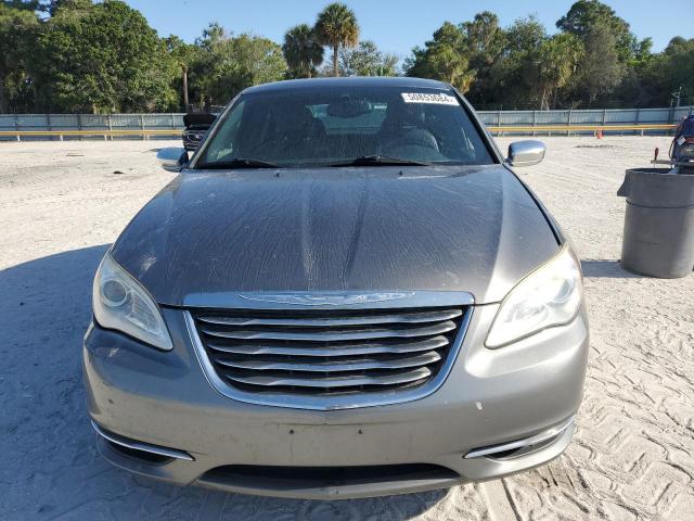 1C3CCBCG7CN330545 - 2012 CHRYSLER 200 LIMITED GRAY photo 5