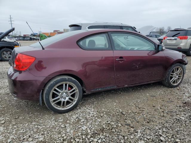 JTKDE177970186278 - 2007 TOYOTA SCION TC 栗色 照片 3