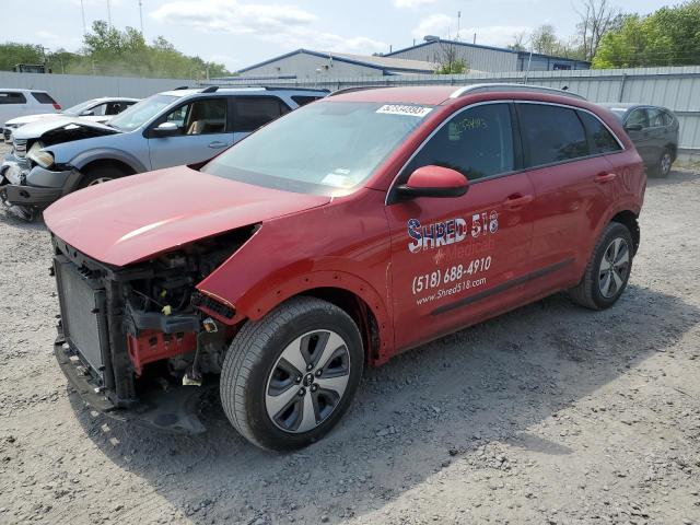 KNDCB3LC2M5469565 - 2021 KIA NIRO LX RED photo 1