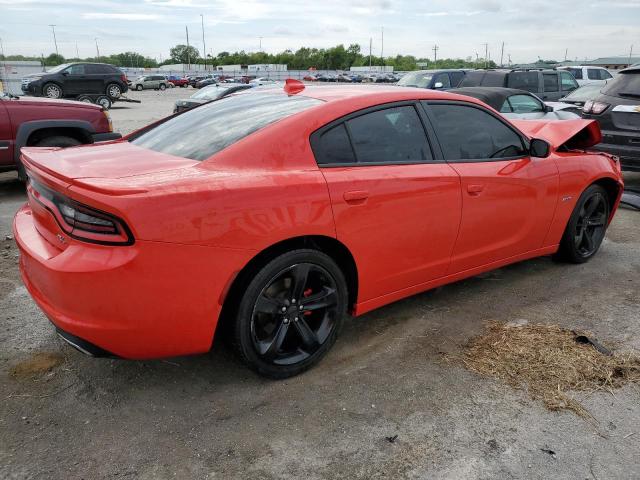 2C3CDXCT1GH302570 - 2016 DODGE CHARGER R/T RED photo 3