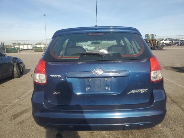 2T1KR32E34C218034 - 2004 TOYOTA COROLLA MA XR BLUE photo 6