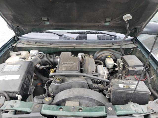 1GNDS13S022256216 - 2002 CHEVROLET TRAILBLAZE GREEN photo 7